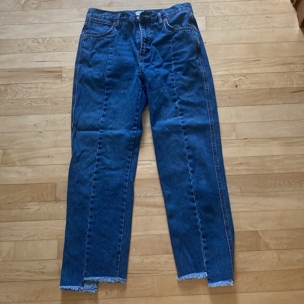 Mango Frayed straight jeans - Picture 4 of 6